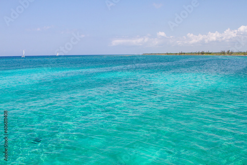Cool Turquoise Waters of the Caribbean 