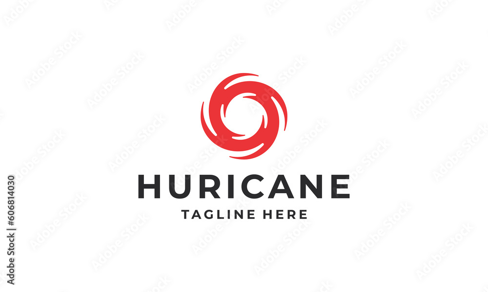 Hurricane abstract modern logo design vector Hurricane abstract modern logo design vector