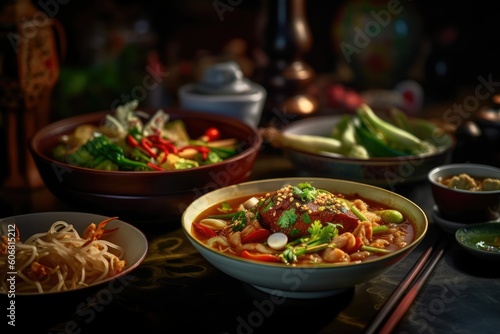 Asian Restaurant food