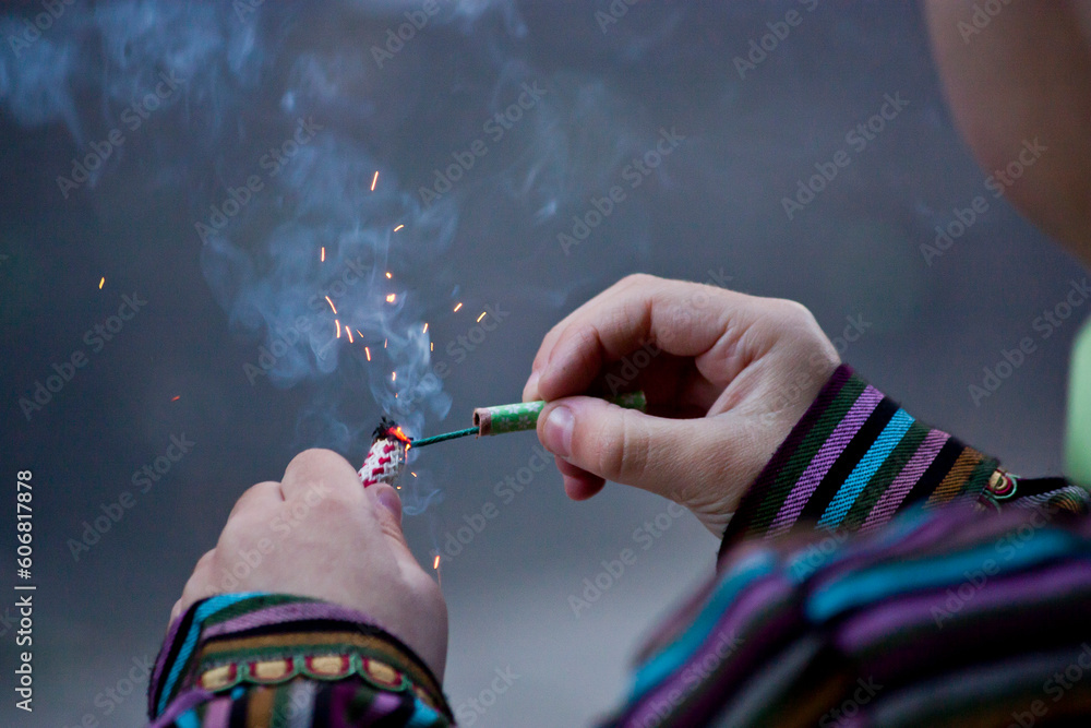 Fotografie Petardo fallas