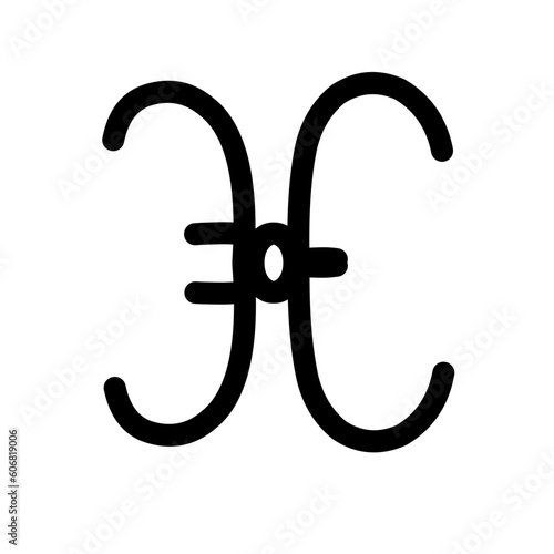 glagolitic alphabet vector