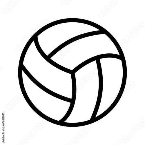 Volleyball icon. sign for mobile concept and web design. vector illustration