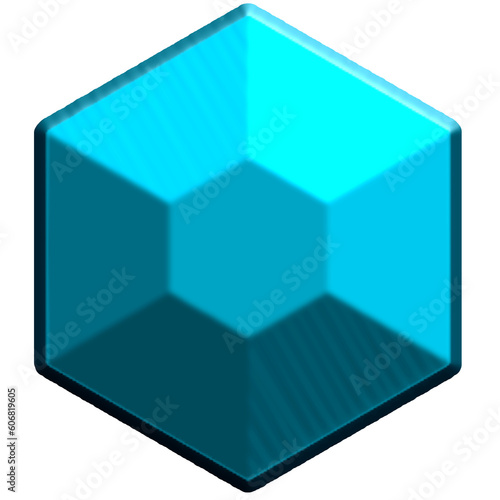 blue cubes 3d