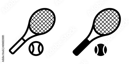 Tennis icon. sign for mobile concept and web design. vector illustration