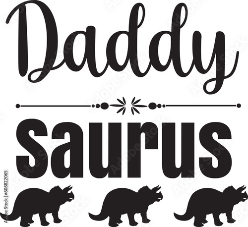 Daddy Saurus svg