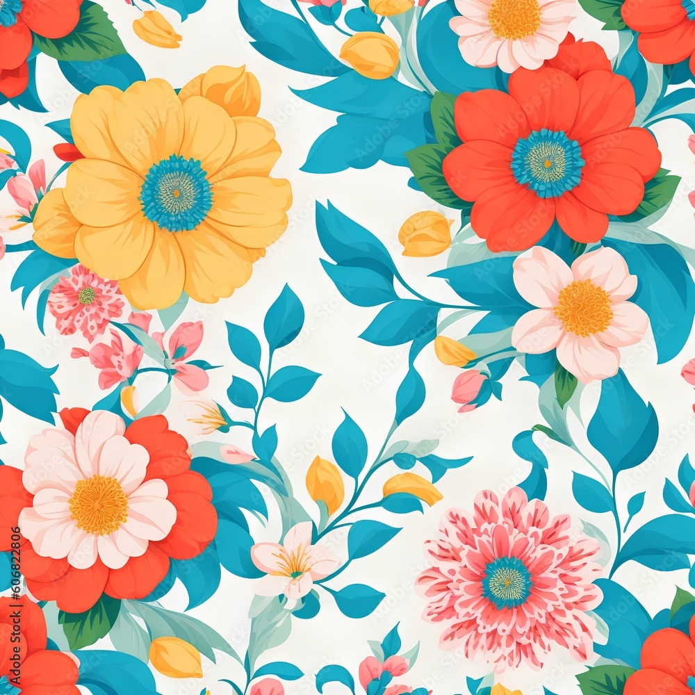 seamless floral pattern seamless floral pattern