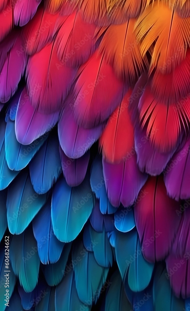 rich texture of rainbow parrot feathers rich texture of rainbow parrot feathers
