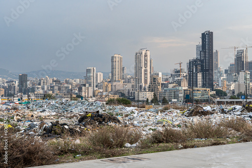 Skyline Tower and modern residential buildings in Beirut, Lebanon © Torsten Pursche