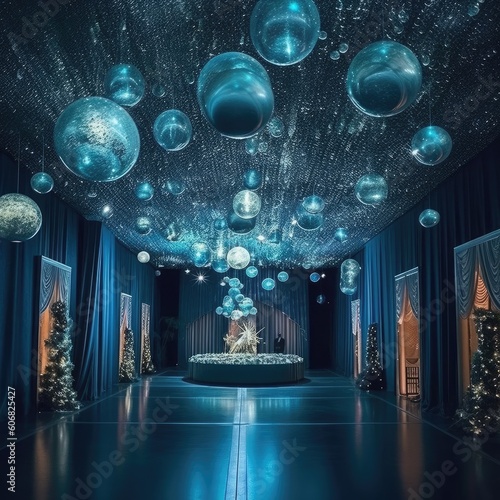 night sky wedding decorations Generative Ai
