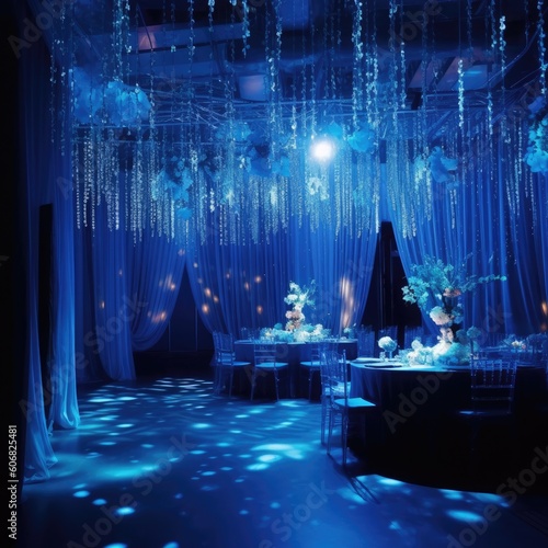night sky wedding decorations Generative Ai