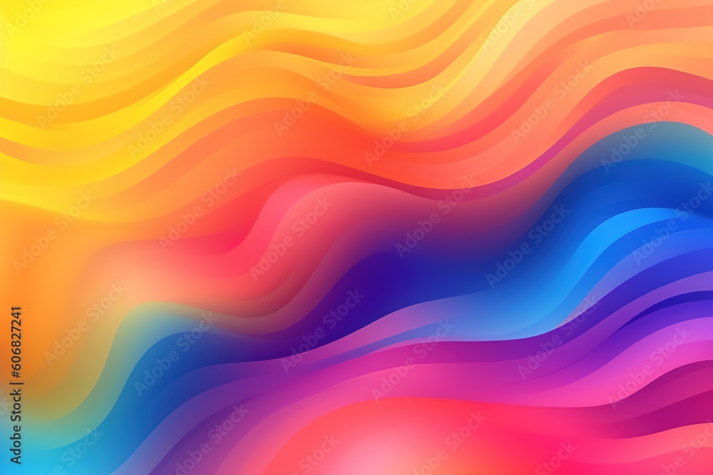 colorful background with swirling waves