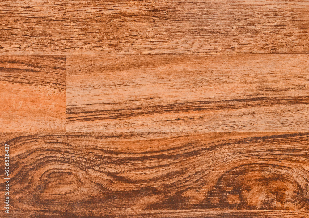Fototapeta premium Orange floor wood texture with abstract natural pattern parquet background