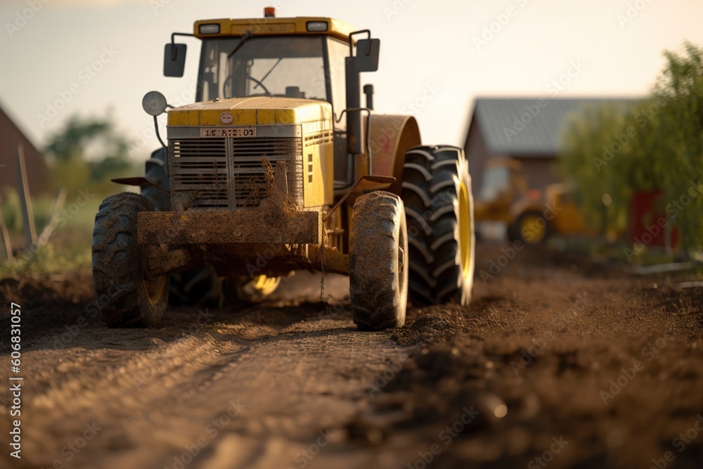 farm equipment. generated by AI Generative AI farm equipment. generated by AI Generative AI