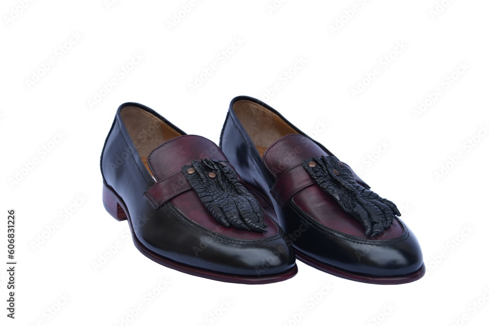 pair of brown leather shoes pair of brown leather shoes