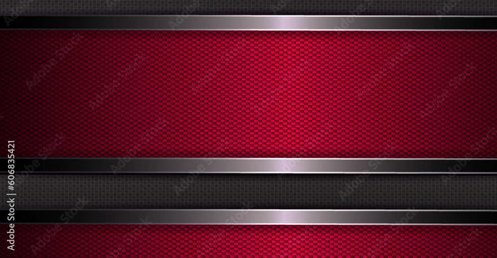 Ταπετσαρία Gorgeous textured design, curtains in red and gray tones