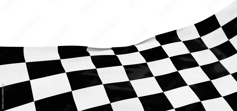 Obraz premium checkered flag, end race background