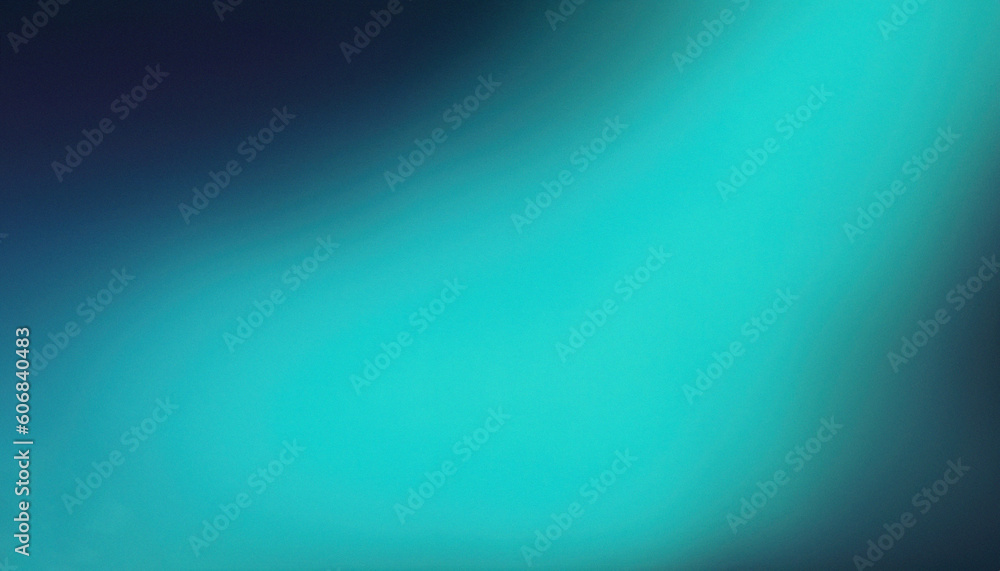 Cyan Gradient Background with Blurred Neon Color Flow and Grainy Texture Effect, for Creative Design, Advertising, Branding, Business Design, Graphic Design, Web Design, social media background 