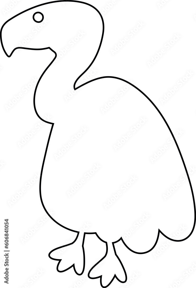 Eagle line drawing for decoration. Eagle line drawing for decoration.