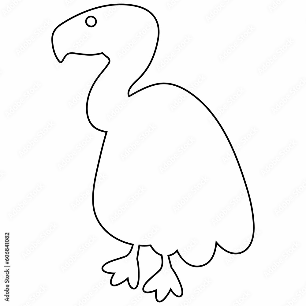 Eagle line drawing for decoration. Eagle line drawing for decoration.