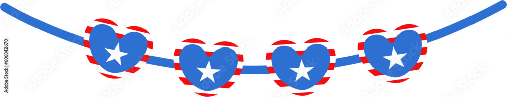 Obraz premium Independence Day USA 