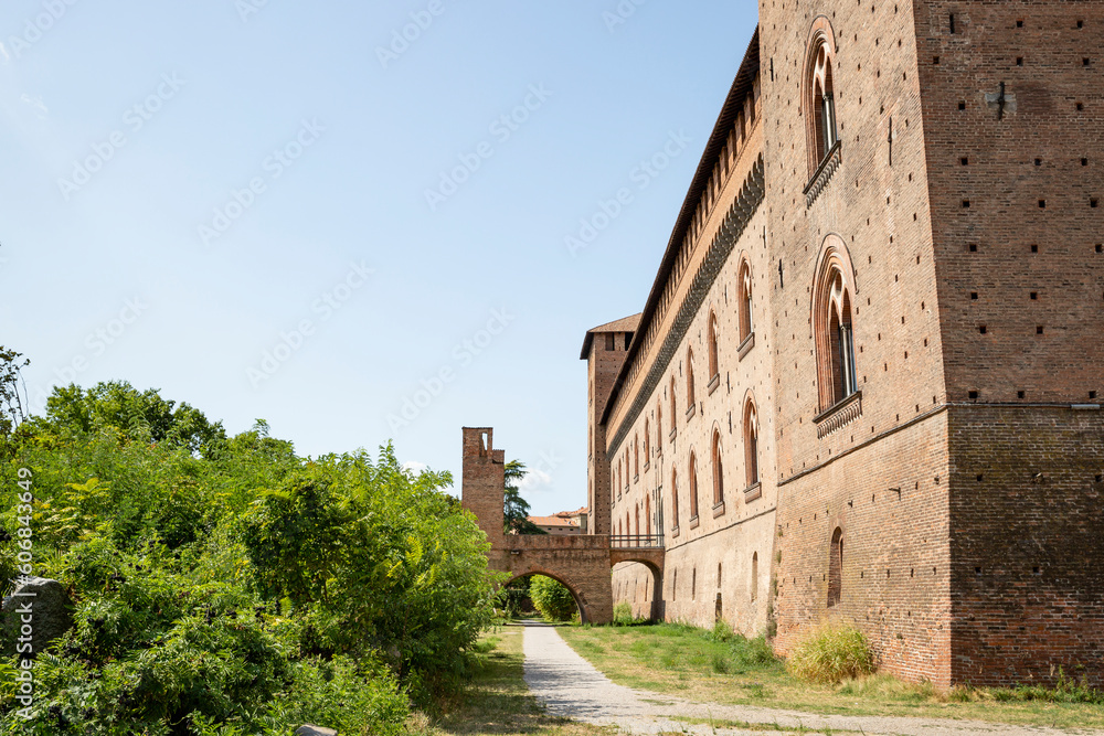 Castello Visconteo - the Visconti Castle of Pavia, Lombardy region, Italy