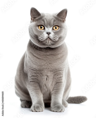  Portrait of British Shorthair cat