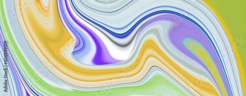 Colorful wavy abstract wallpaper  Abstract wavy pattern. Illustration