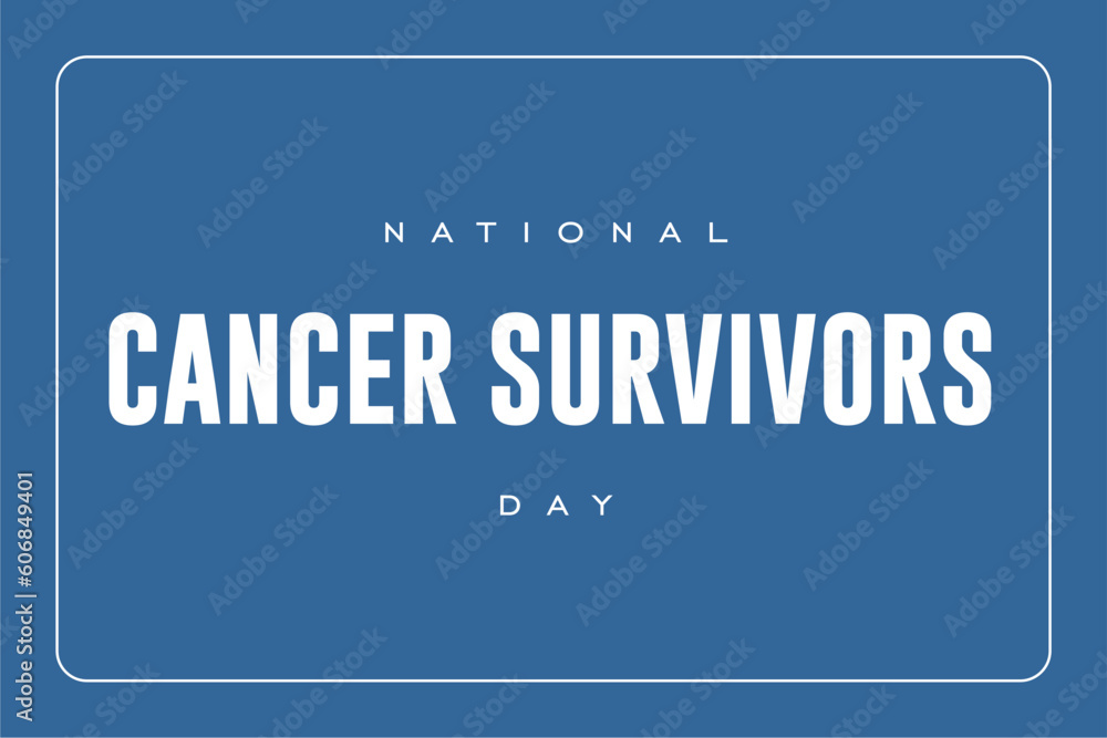 Cancer Survivors day background template Holiday concept Cancer Survivors day background template Holiday concept