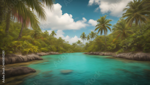 tropical paradise island © Nadine Siegert