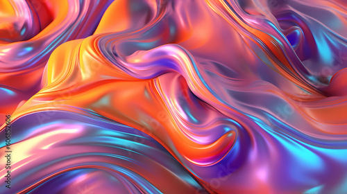 Background Wallpaper - Fluid Motion, fluid and organic shapes, resembling liquid or smoke (Generative AI)