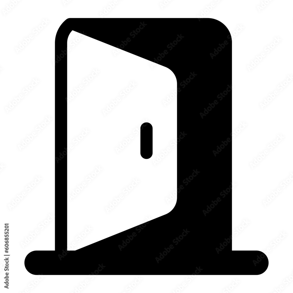 Door Open In Icon Door Open In Icon
