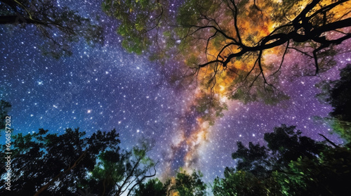 Image of the mesmerizing starry sky