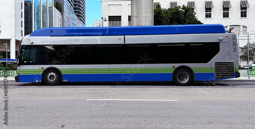 Metro Bus in Downtown Miami