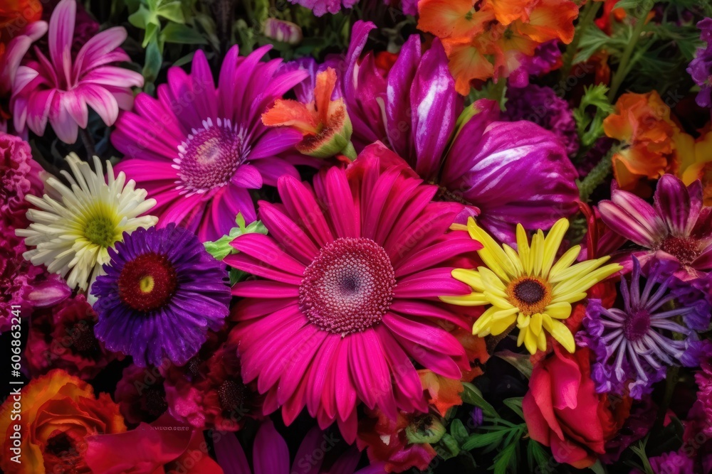 Bold Florals - Generative AI Bold Florals - Generative AI