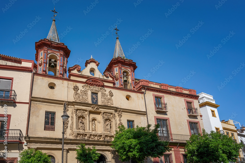 Hospital and Church of Nuestra Senora de la Paz - Seville, Andalusia, Spain