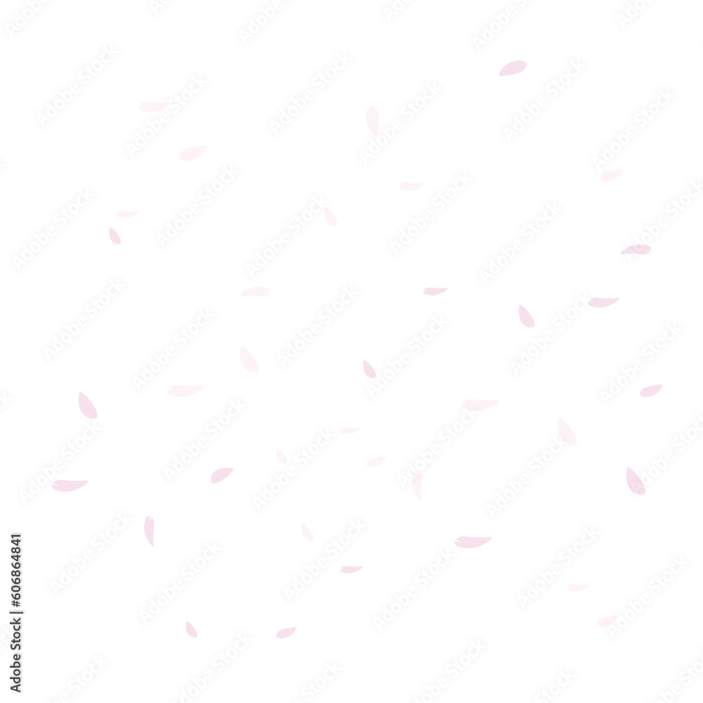 Sakura Petal Fall C No Stroke Sakura Petal Fall C No Stroke