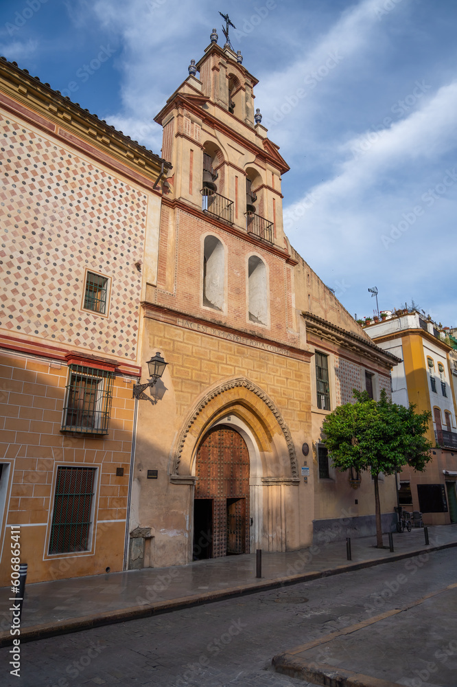 Santa Maria la Blanca Church - Seville, Andalusia, Spain