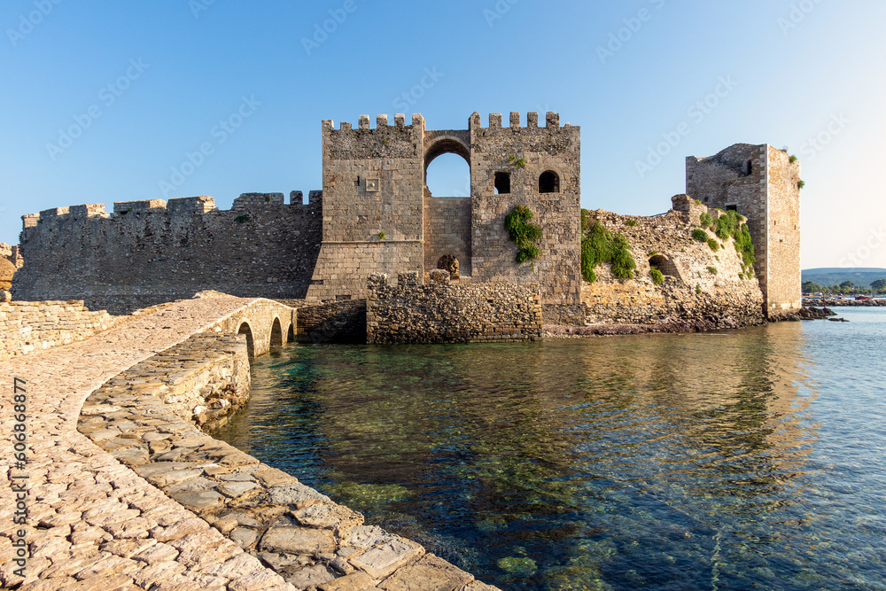 Methoni Fortress on the Peloponnese Peninsula
