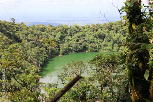 Laguna cerro chato in the forest, Alajuela, Costa Rica