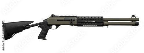 Canvas Print Modern semi-automatic shotgun