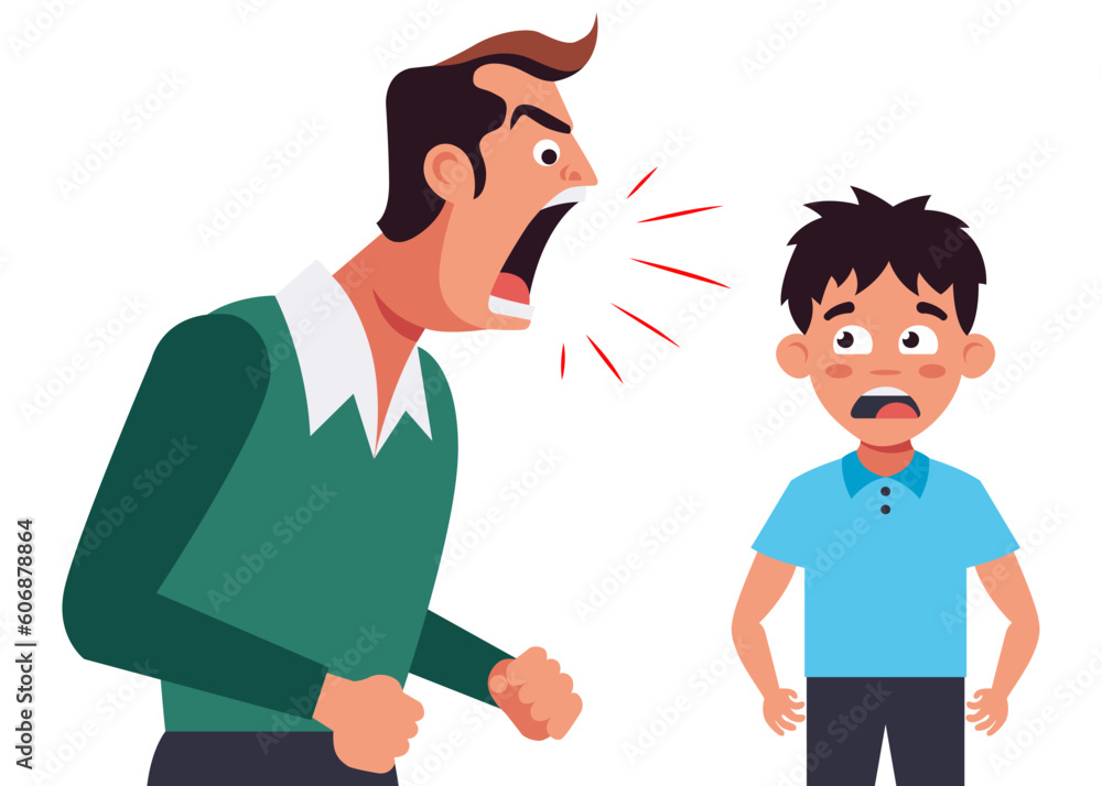 Ταπετσαρία the father yells at the child