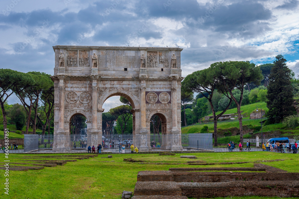 Constantine's Arch, Rome, Italy