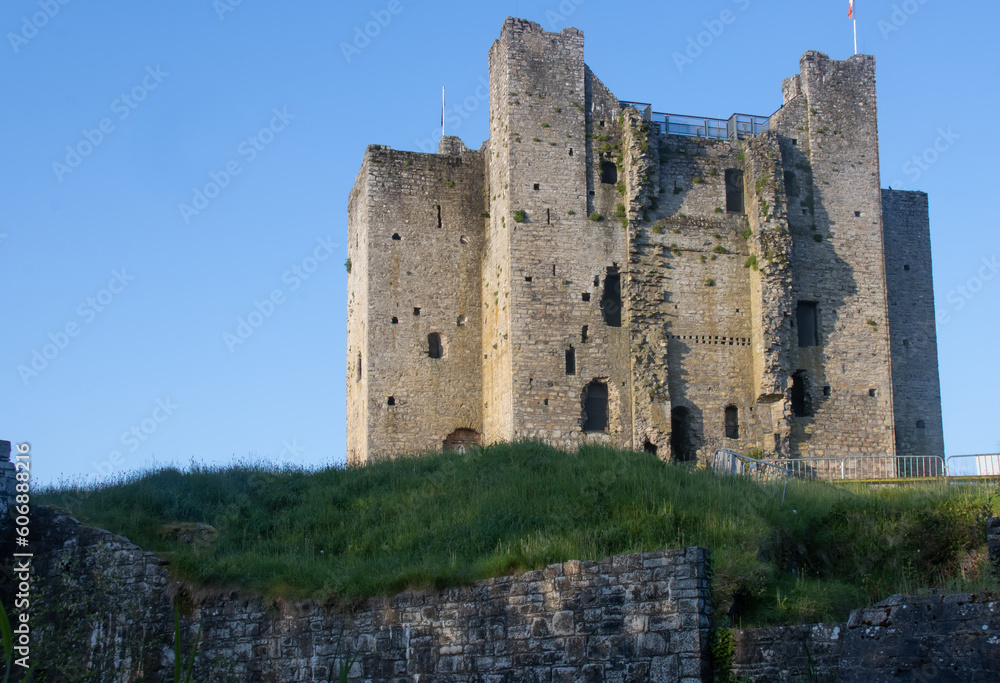 trim castle in county meath, ireland