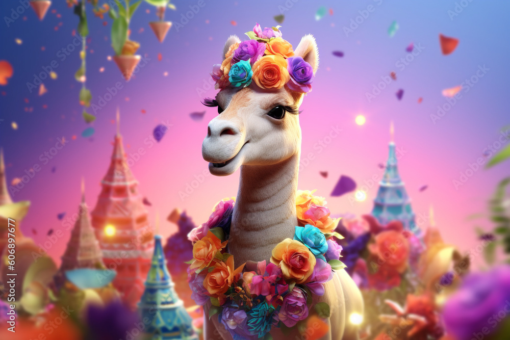 The Festive Spirit of Eid al-Adha - A camel made with generative ai The Festive Spirit of Eid al-Adha - A camel made with generative ai