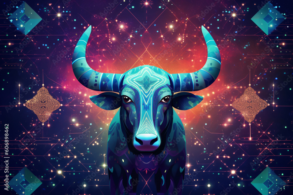 Eid al-Adha Celebration - A bull made with generative ai Eid al-Adha Celebration - A bull made with generative ai