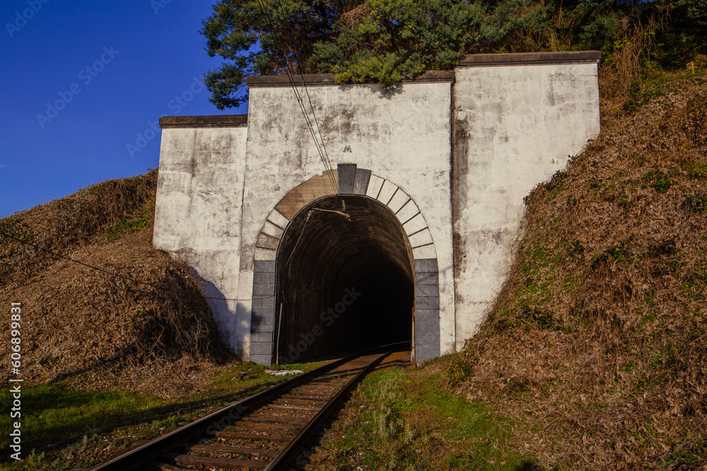 Entrance to old ralroad tunnel