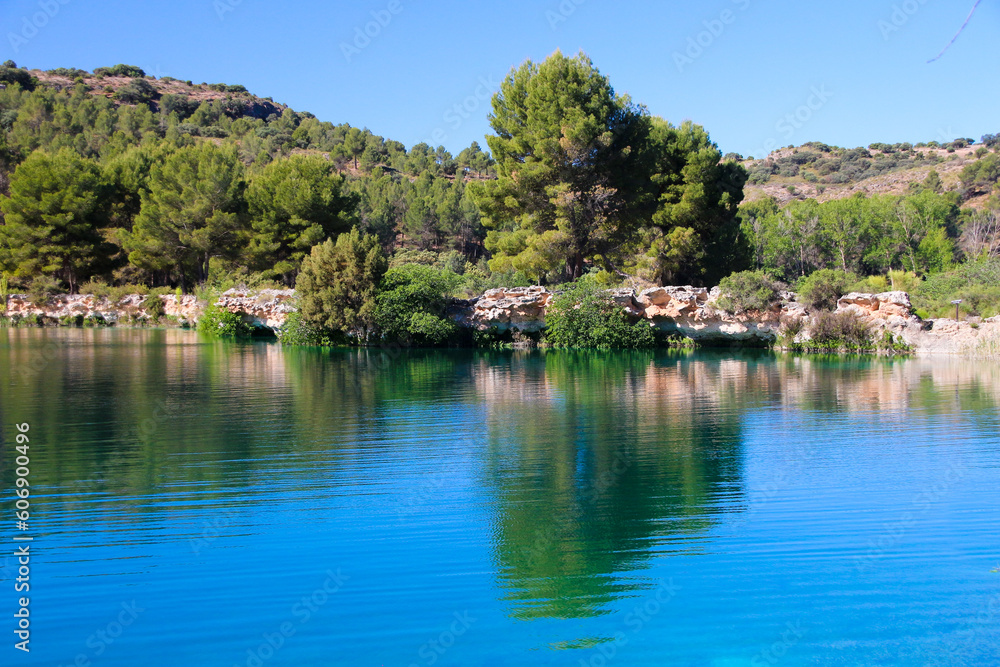 Castilla la Mancha - Albacete - Parque natural de las Lagunas de Ruidera, paisajes y entorno natural