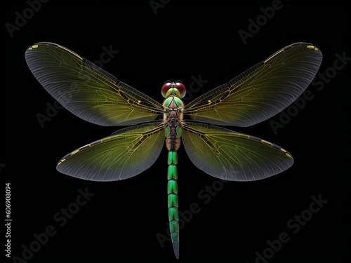 Picture of an dragonfly volume three created with generative ai, ki