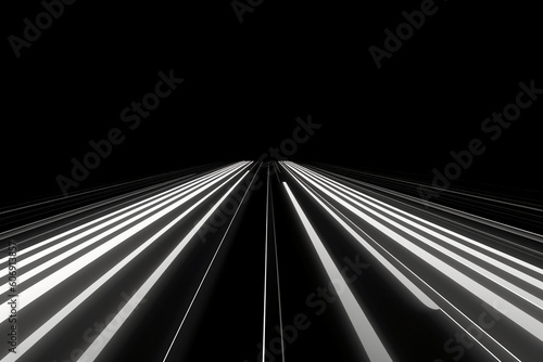 Technology white lines. AI generative