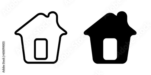 Illustration Vector graphic of Home icon template